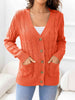 Button Down Cable-Knit Cardigan Bazaarbey