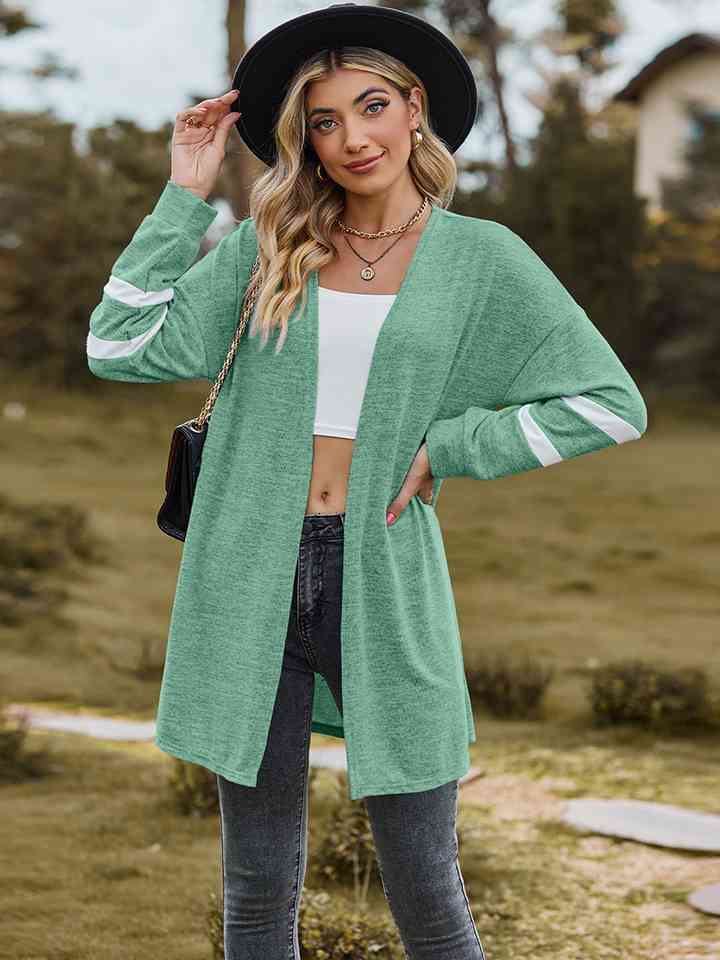 Long Sleeve Cardigan Trendsi