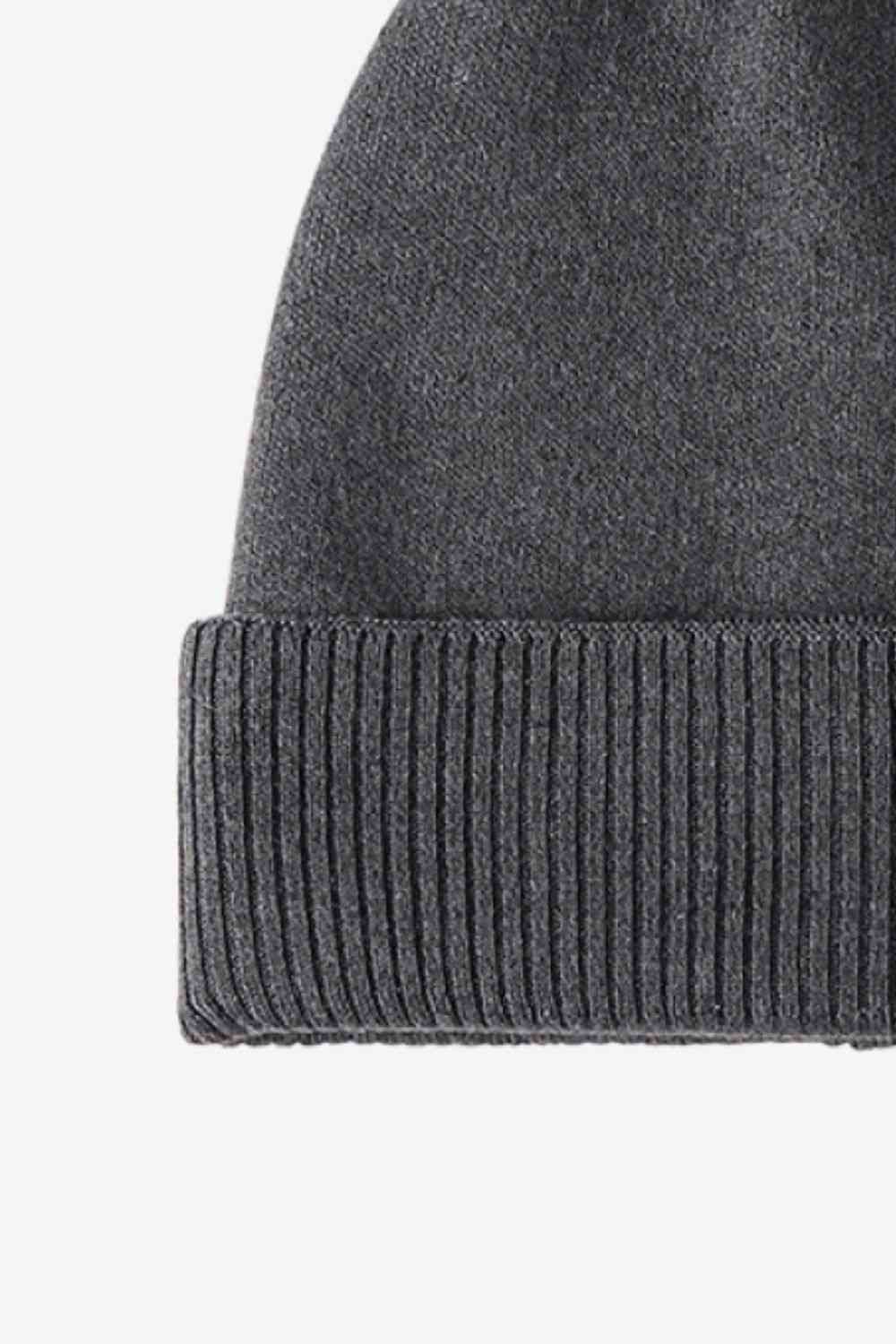 Cuff Knitted Beanie Trendsi