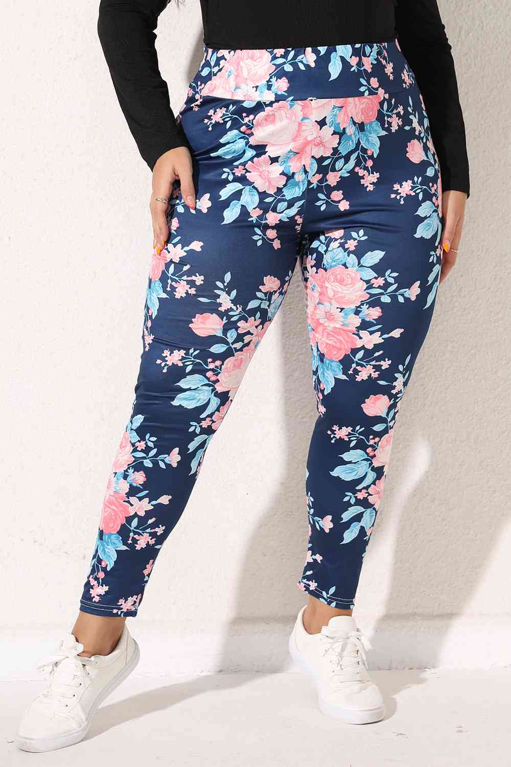  Floral Print Legging Bazaarbey