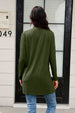    Long Sleeve Cardigan with Pockets Trendsi