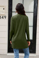    Long Sleeve Cardigan with Pockets Trendsi