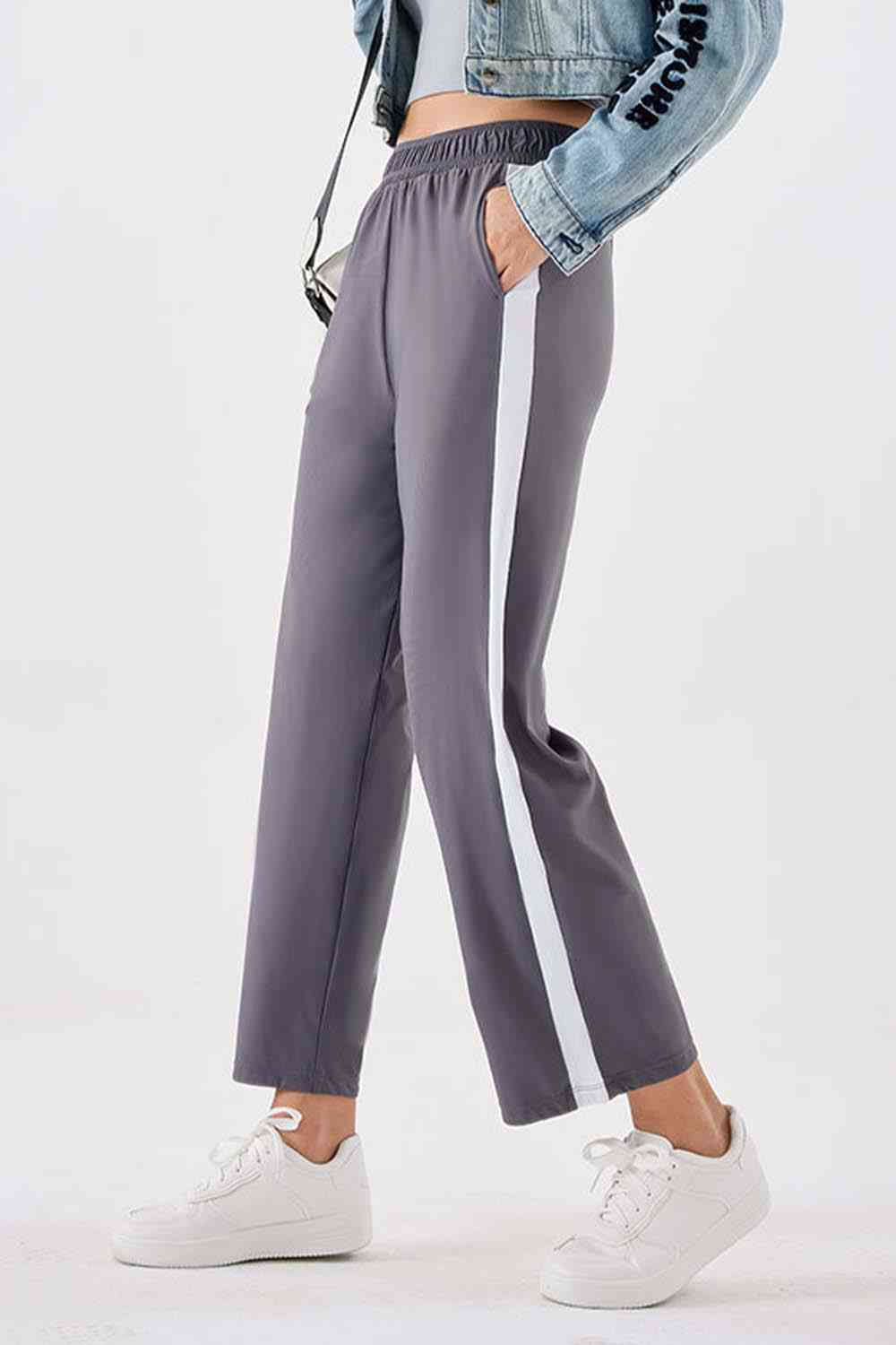 Seam Detail Long Pants Bazaarbey