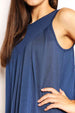  Round Neck Sleeveless Mini Dress -BazaarBey - www.shopbazaarbey.com