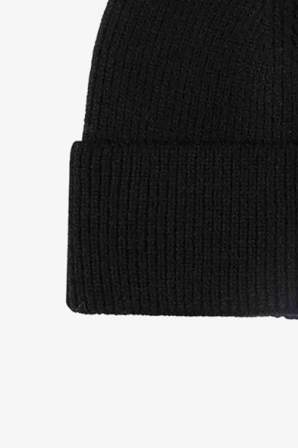 Warm In Chilly Days Knit Beanie Trendsi