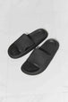 MMShoes Arms Around Me Open Toe Slide in Black Trendsi