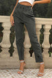 High Waist Cropped Pants Bazaarbey