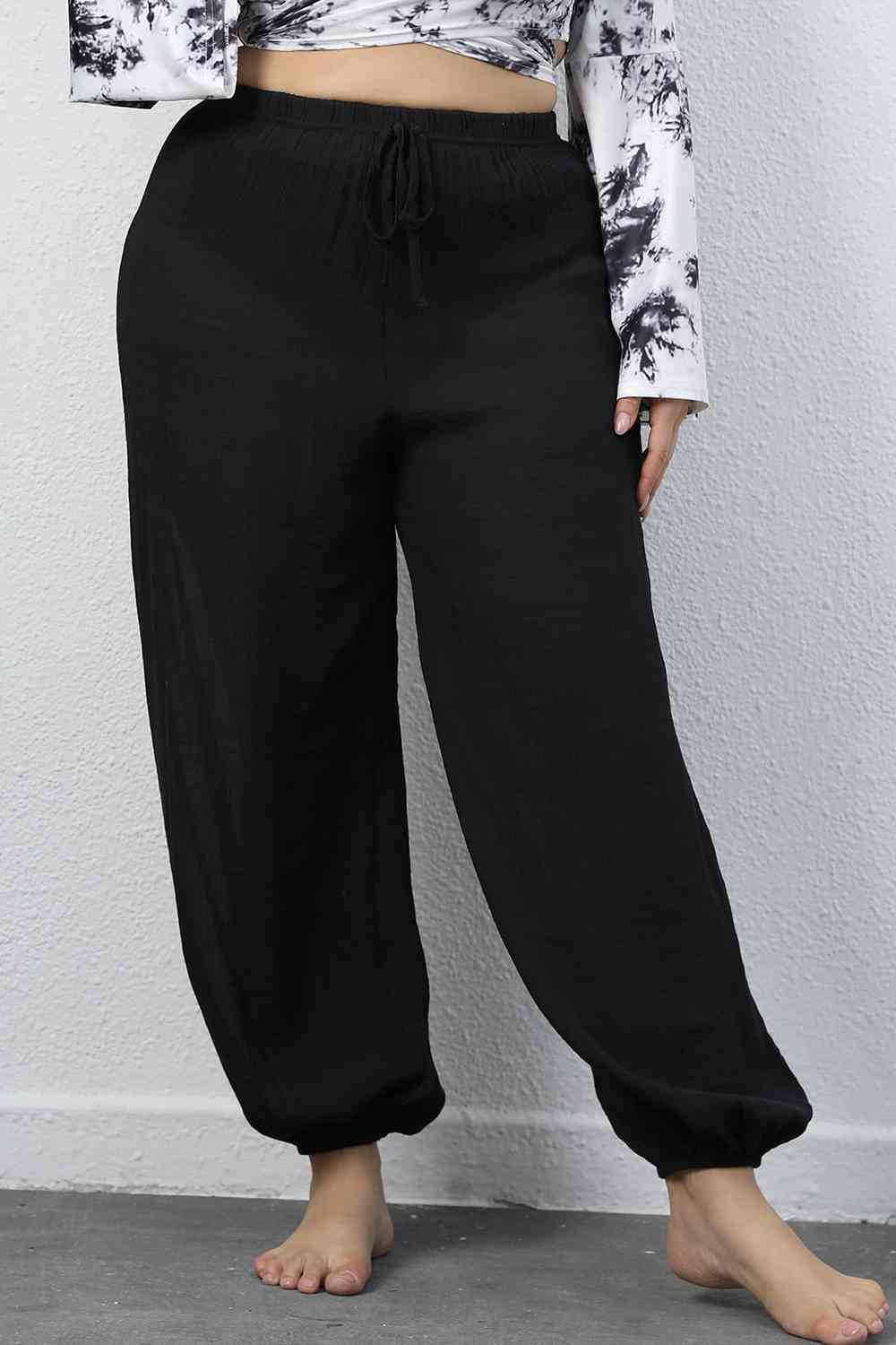  Drawstring Jogger Pants Bazaarbey