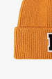 Letter Patch Cuffed Knit Beanie Trendsi