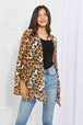 dy Wild Muse  Animal Print Kimono in Camel Bazaarbey