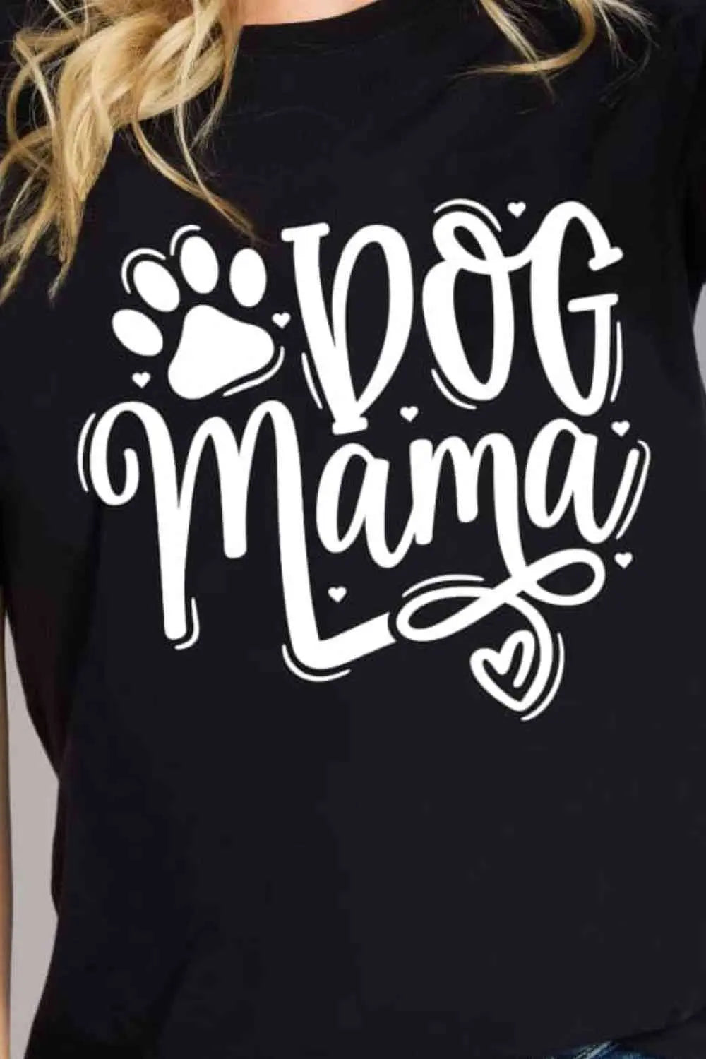 Simply Love Simply Love Full Size DOG MAMA Graphic Cotton T-Shirt Bazaarbey