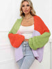   Balloon Sleeve  Cardigan Bazaarbey