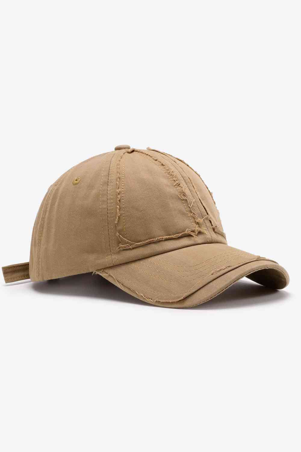 Distressed Adjustable Baseball Cap Trendsi