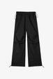 Drawstring Waist Pants with Pockets Bazaarbey