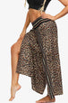 Split Wide Leg Long Pants Bazaarbey