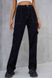  Long Straight Leg Jeans with Pockets Trendsi