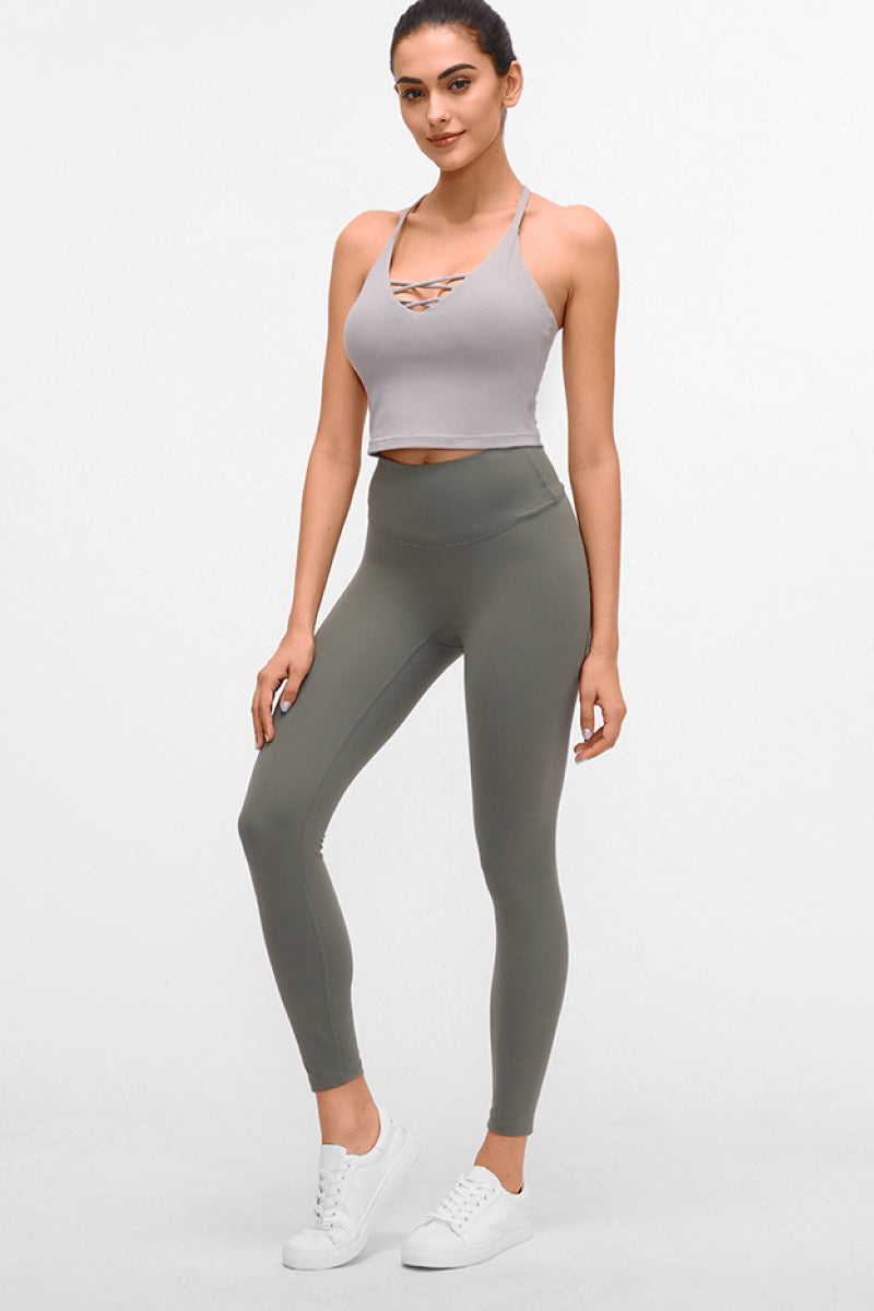 Basic Full Length Active Leggings Bazaarbey