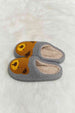 dy Teddy Bear Print Plush Slide Slippers Trendsi