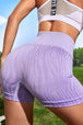 Wide Waistband Slim Fit Active Shorts Trendsi