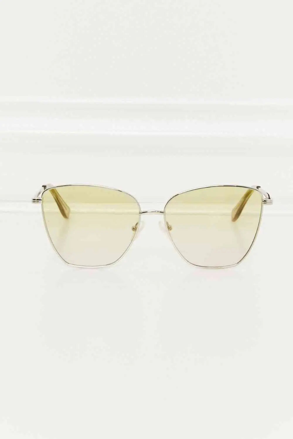 Metal Frame Full Rim Sunglasses Trendsi