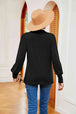 Johnny Collar Long Sleeve Top Bazaarbey