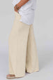 Wide Leg Pocketed Pants Bazaarbey