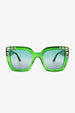 Inlaid Rhinestone ycarbonate Sunglasses Trendsi