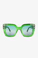 Inlaid Rhinestone ycarbonate Sunglasses Trendsi