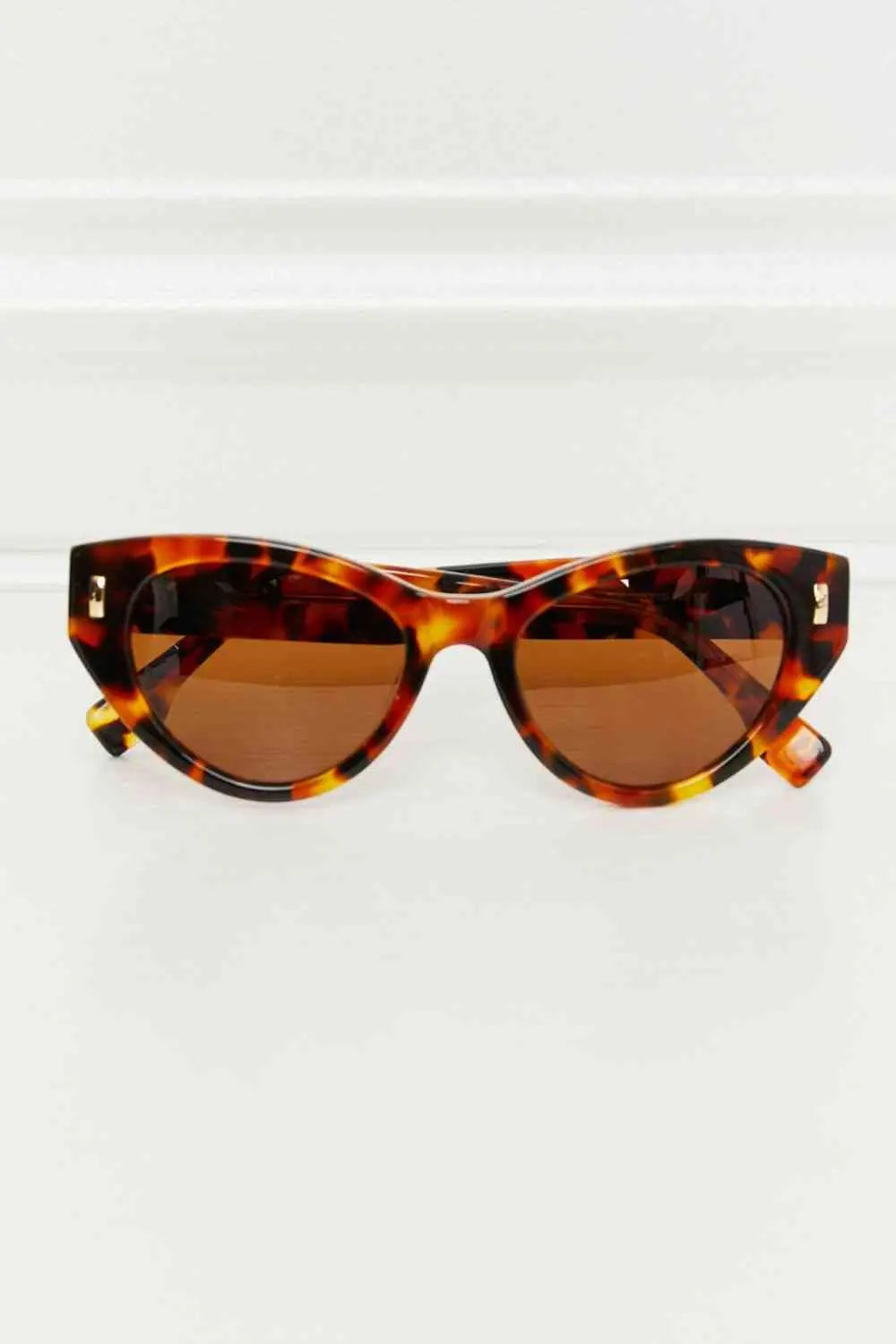 Tortoiseshell Acetate Frame Sunglasses Trendsi