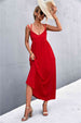 Double Strap Tie Back Dress -BazaarBey - www.shopbazaarbey.com