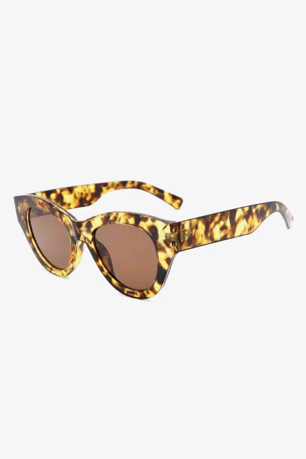 Tortoiseshell ycarbonate Wayfarer Sunglasses Trendsi