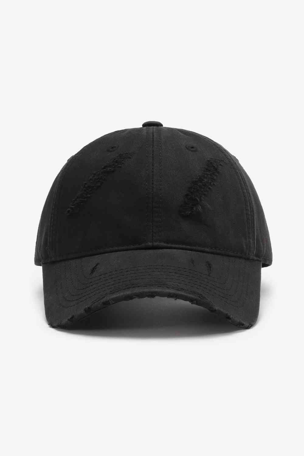 Distressed Adjustable Baseball Cap Trendsi