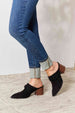  Pointed-Toe Braided Trim Mules Trendsi