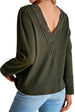  Trim V-Neck Top Bazaarbey