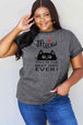  Full Size MEOW THIS IS THE BEST DAY EVER! Graphic Cotton T-Shirt Bazaarbey