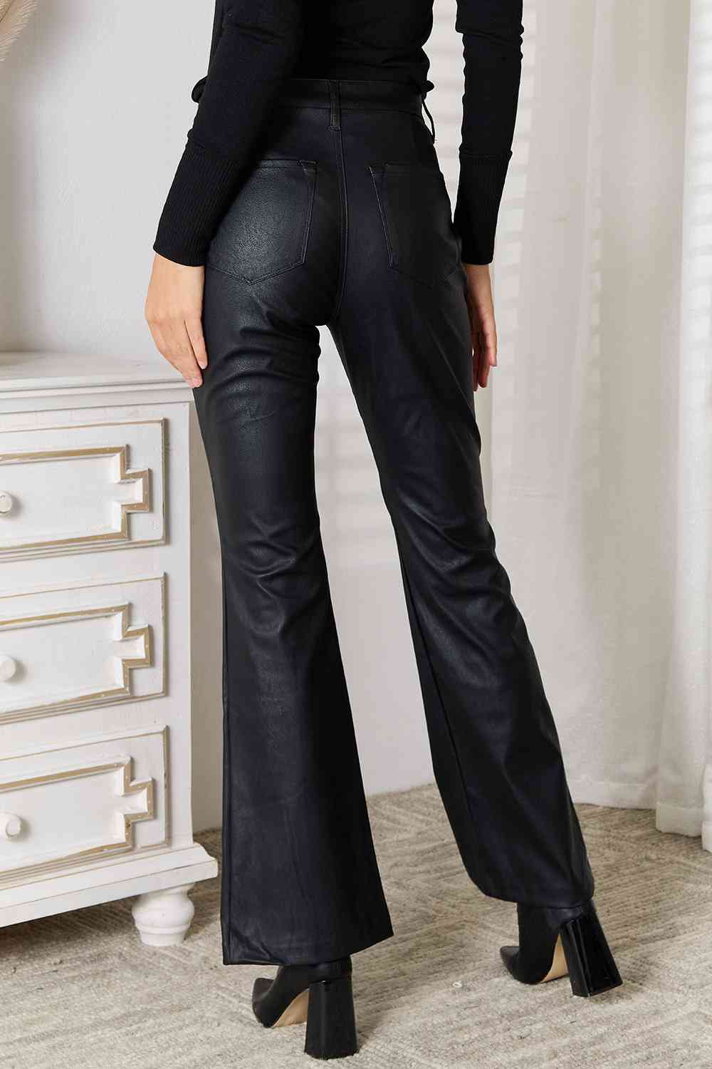 Kancan Slit Flare Leg Pants Bazaarbey