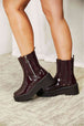  Side Zip Platform Boots Trendsi