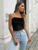 Straight Neck Cropped Cami Bazaarbey