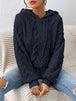 Drawstring Long Sleeve Hoodie Bazaarbey