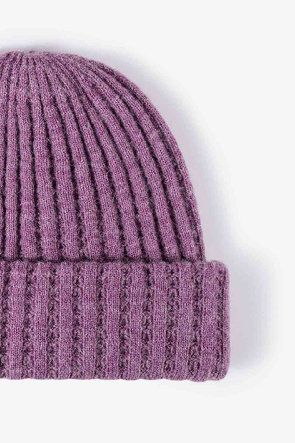 Wide Rib Beanie Trendsi