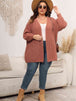   Dropped Shoulder Knit Cardigan Trendsi