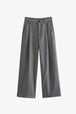 High Waist Straight Leg Pants Bazaarbey