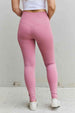  Fit For You Full Size High Waist Active Leggings in Light Rose Bazaarbey