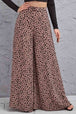 Animal Print High-Rise Culottes Bazaarbey