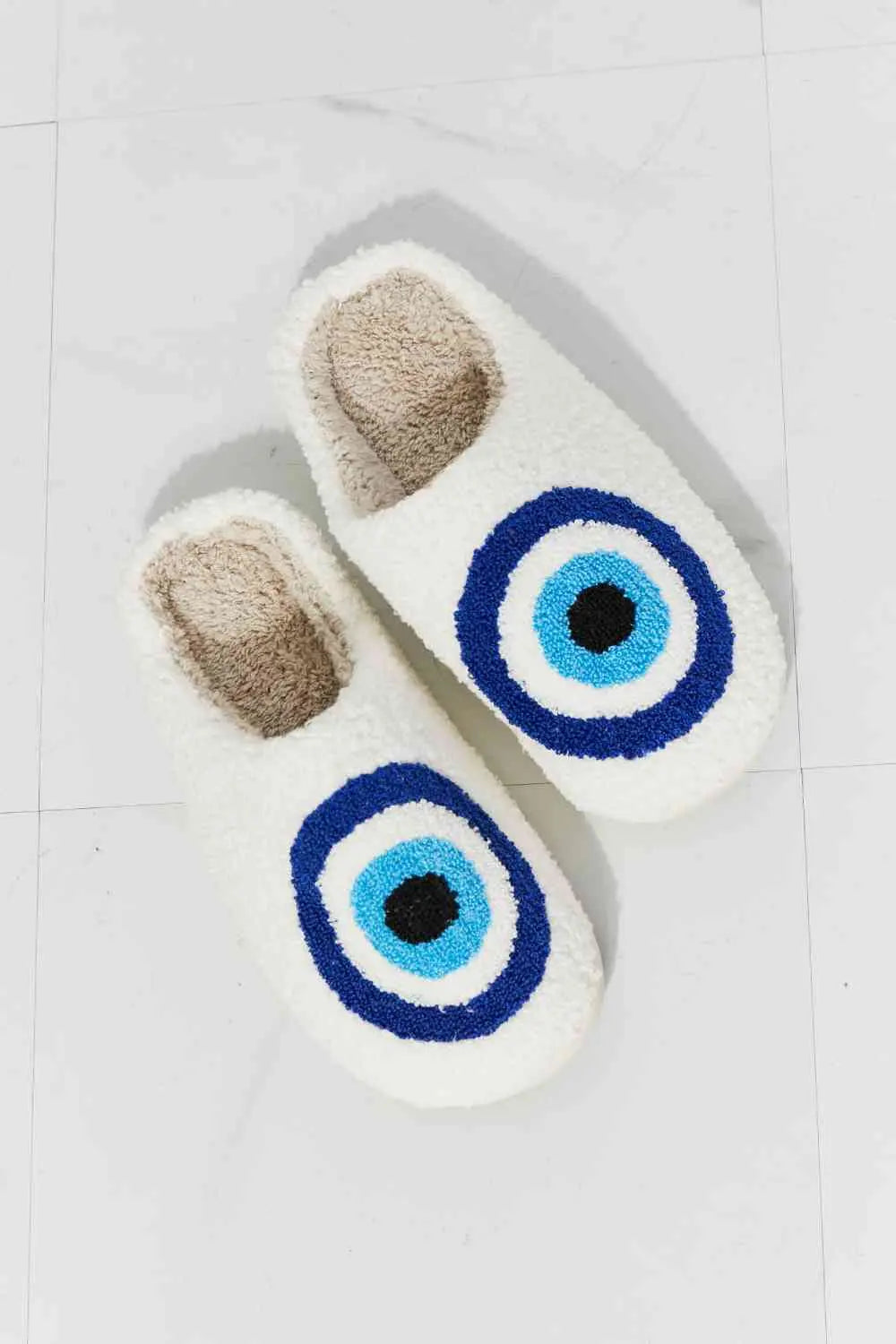 MMShoes Eye Plush Slipper Trendsi