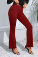 High Waist Long Flare Pants Bazaarbey