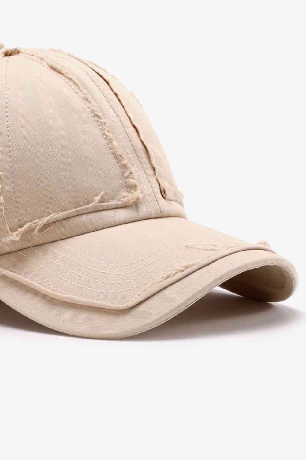 Distressed Adjustable Baseball Cap Trendsi