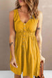 Sleeveless Button Down Mini Magic Dress Bazaarbey