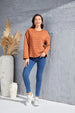 Long Sleeve Round Neck Top Bazaarbey