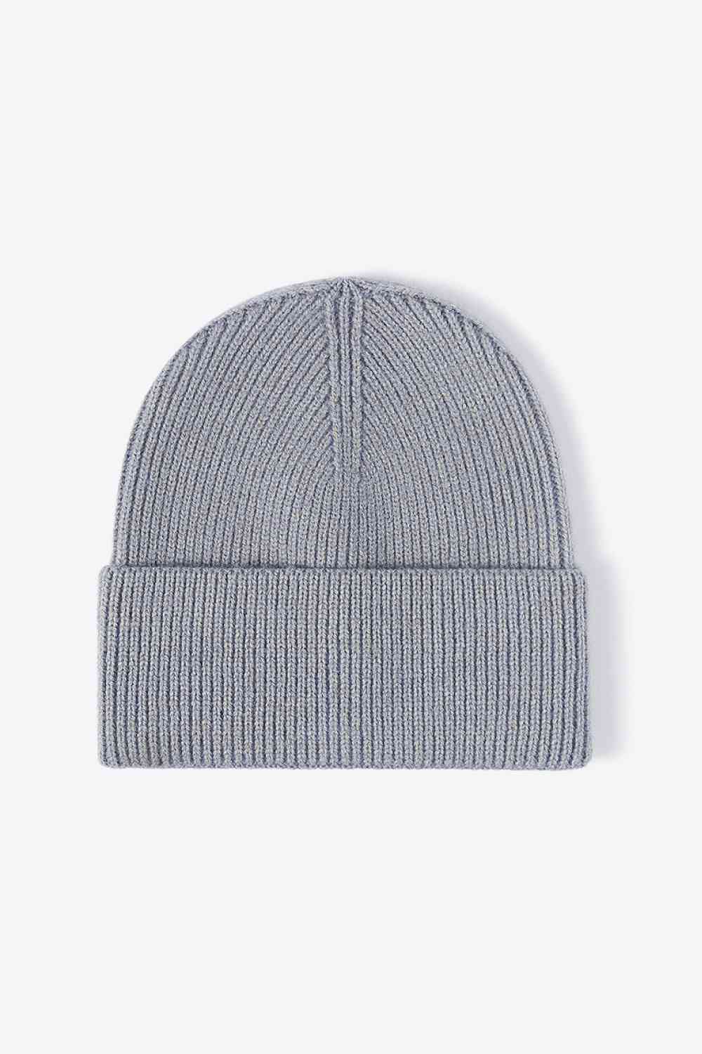 Warm In Chilly Days Knit Beanie Trendsi